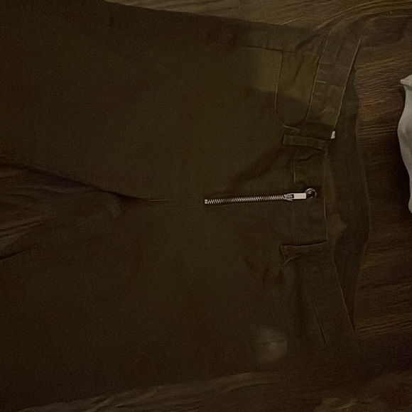 Zara Green Jean Pants size 8 - Picture 2 of 4